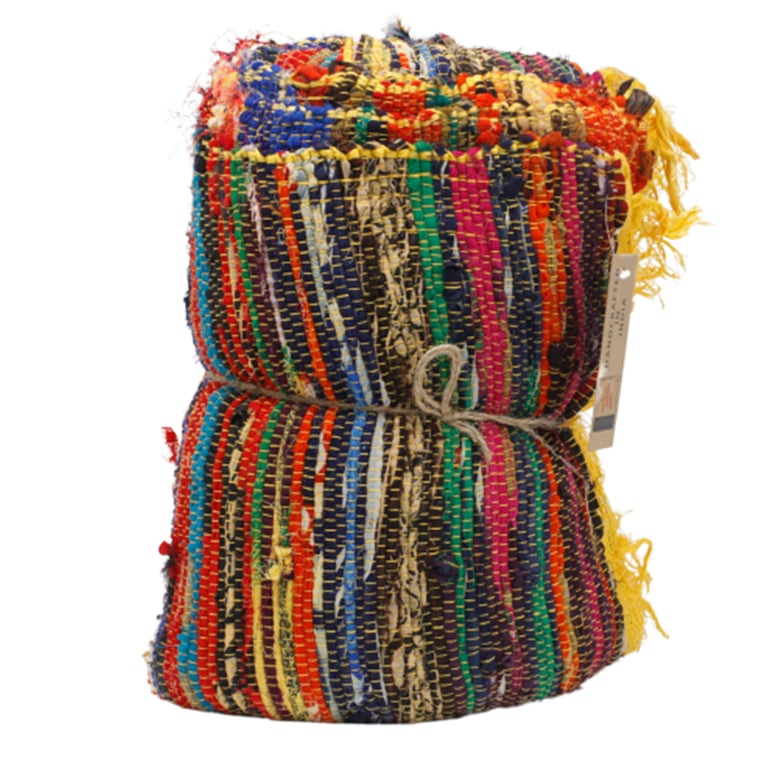 90cm x 154 Rag Rug (Luxury) - Yellow