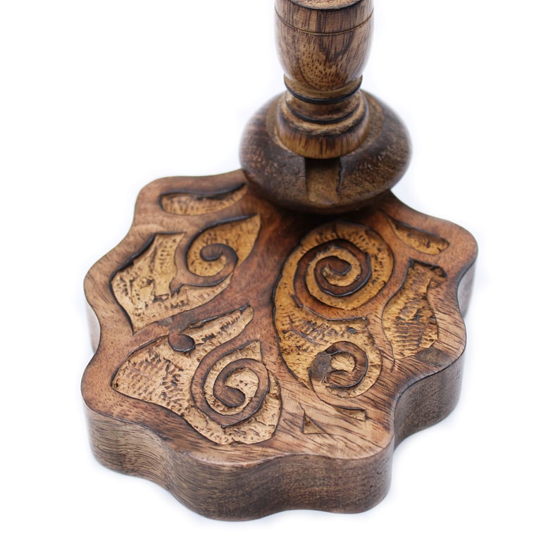 Mango Wood Backflow Burner (Tree of Life) - Smokeless & Stylish Design