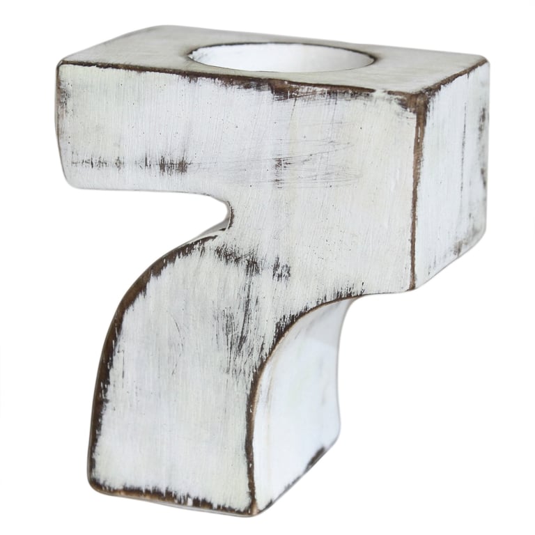 Wooden Birthday Numbers - Personalized No7 Decorative Numerical Cake Topper