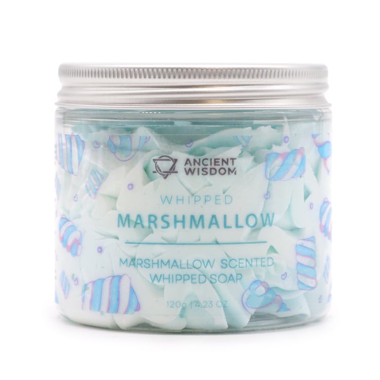 Natural Marshmallow Whipped Soap - Moisturizing 120g Home Beauty Care