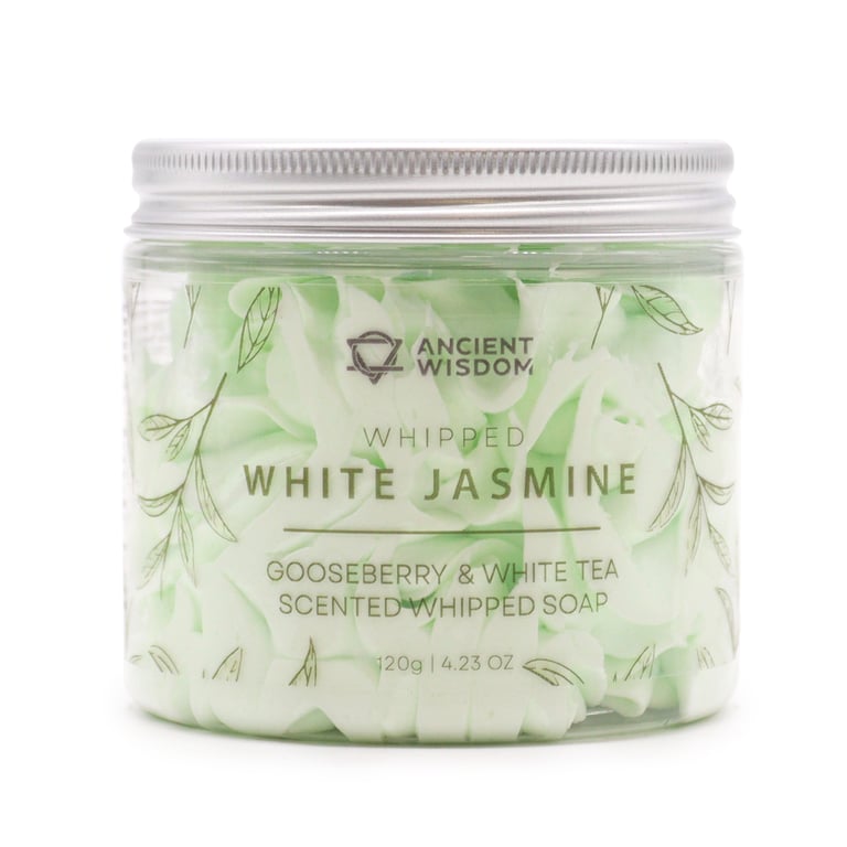 Gooseberry & White Tea Whipped Soap 120g - Natural Skincare Luxury Soap Bar