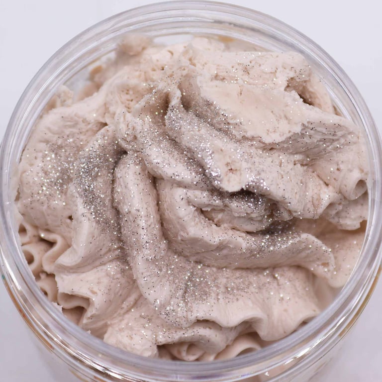 Warm Gingerbread Whipped Soap 120g - Holiday Fragrance Gift Set