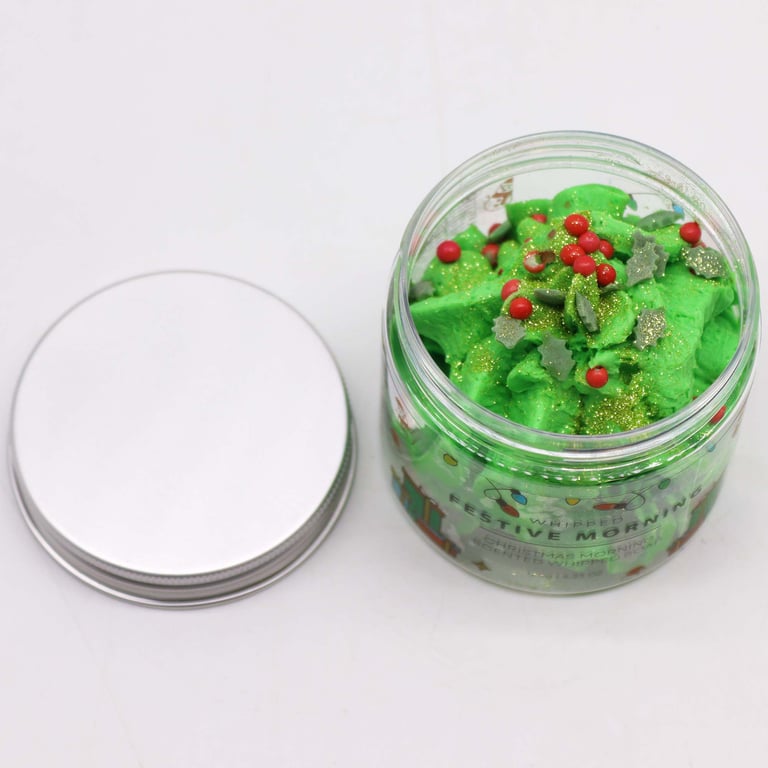 Festive Morning Whipped Soap 120g - Invigorating Home Fragrance Beauty Essentials