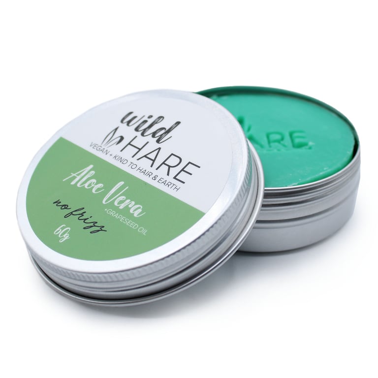 Wild Hare Aloe Vera Solid Shampoo 60g - Natural Hair Care