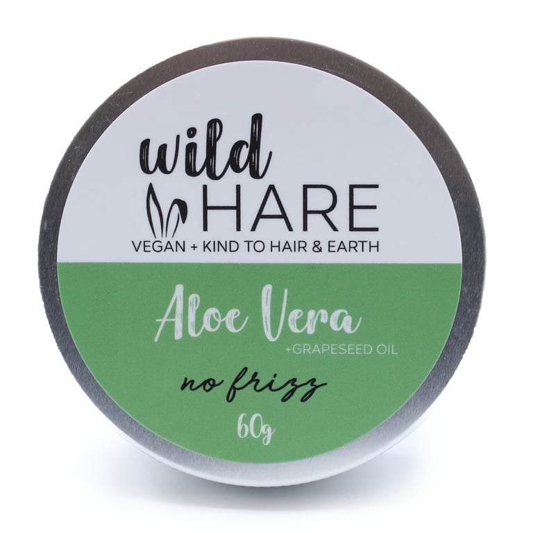 Wild Hare Aloe Vera Solid Shampoo 60g - Natural Hair Care
