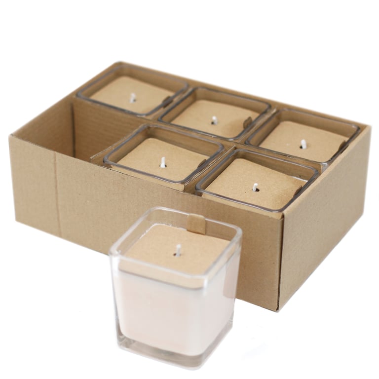 White Label Custom Soy Wax Candle - Baby Powder Scented Soy Wax Jar