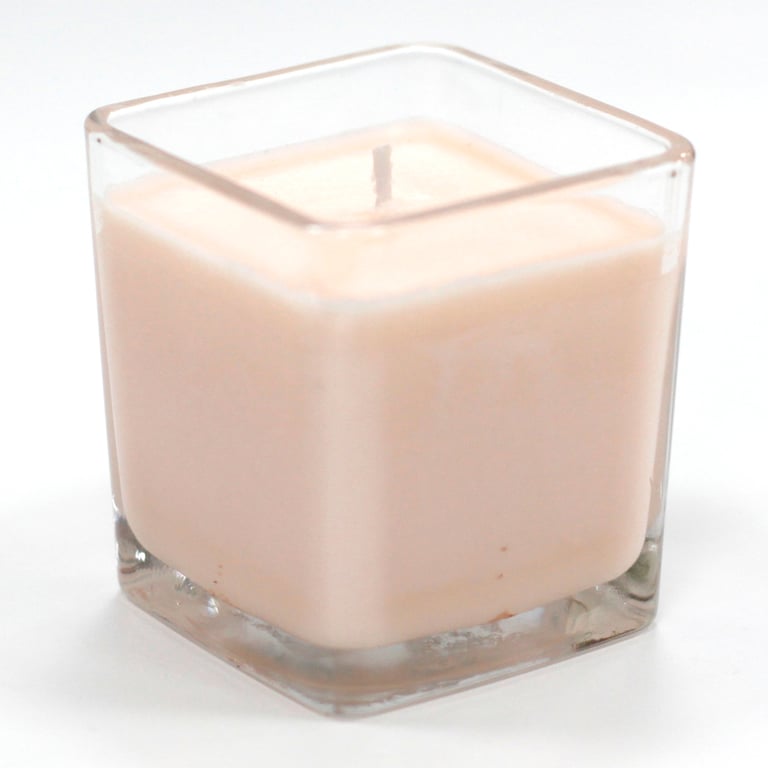 White Label Soy Wax Jar Candle - Natural Fragrance Peach Smoothie Scented Candle