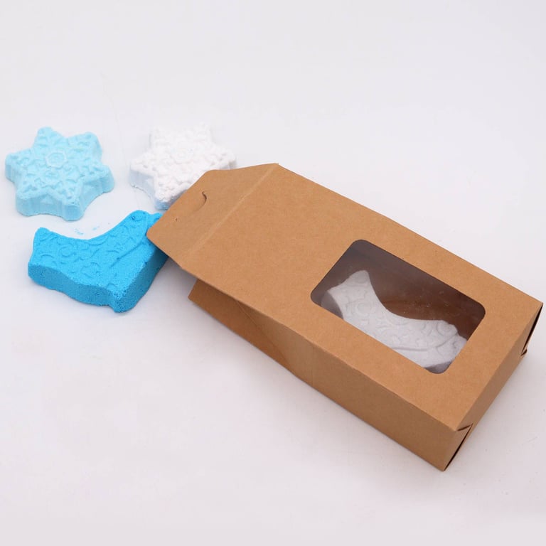 Break the Ice Christmas Bath Bomb Gift Pack - Scented Relaxing Holiday Treats