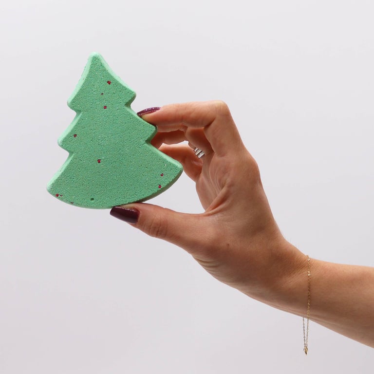 Christmas Wish List Christmas Bath Bomb Gift Pack - Scented Holiday Treats for Her