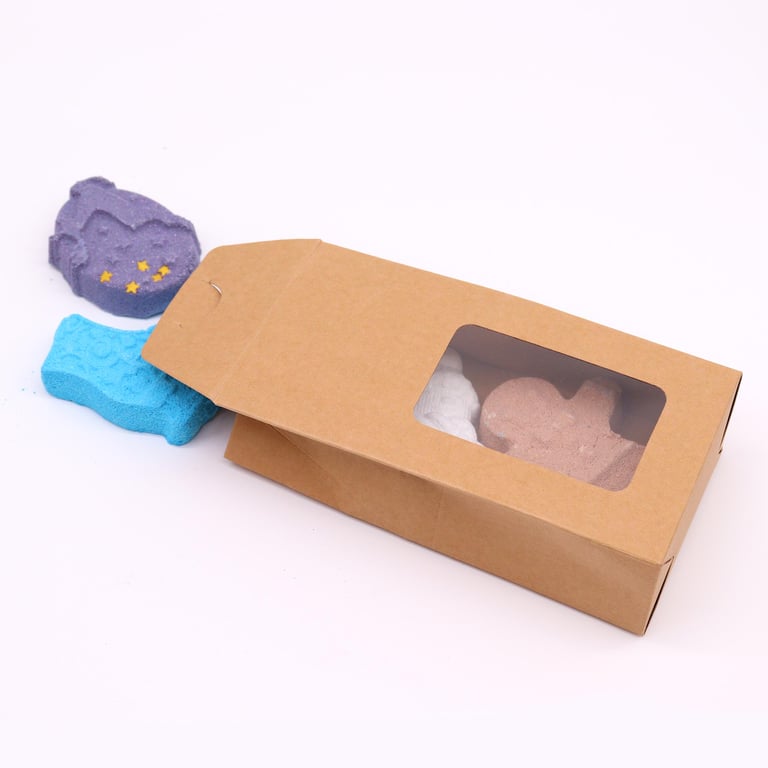 Christmas Fun Bath Bomb Gift Pack - Festive Seasonal Bath Products Set