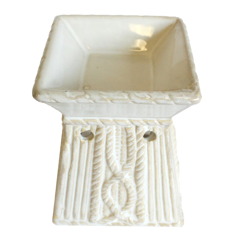 Venetian Square Rope Design Essential Oil Burner Home Fragrance Diffuser