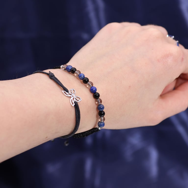 Zodiac Crystal Candle & Gemstone Bracelet (Scorpio) - Aromatherapy & Jewelry Set by Your Brand
