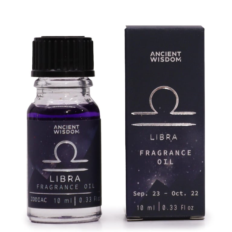 Zodiac Libra Fragrance Oil - 10ml Astrology Perfume for Aromatherapy Use