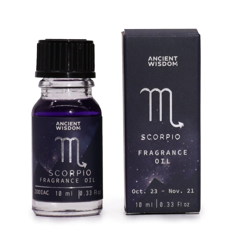 Zodiac Fragrance Oil - Scorpio 10ml Astrological Perfume Oil