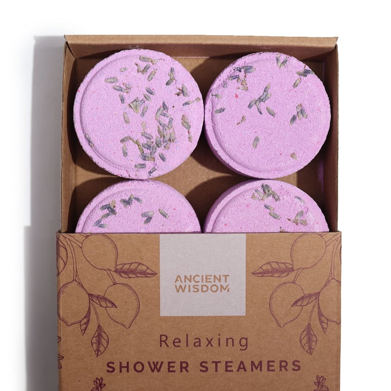 Zen Shower Steamers - Relaxing Home Spa Treatment and Wellness Gift Set for Stress Relief