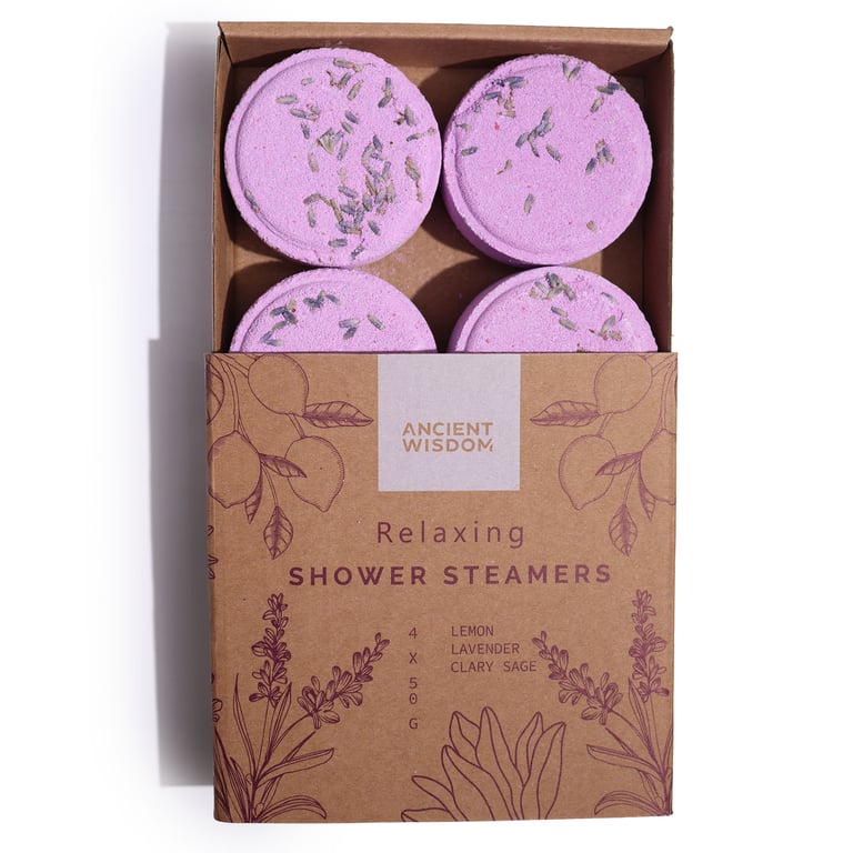 Zen Shower Steamers - Relaxing Home Spa Treatment and Wellness Gift Set for Stress Relief