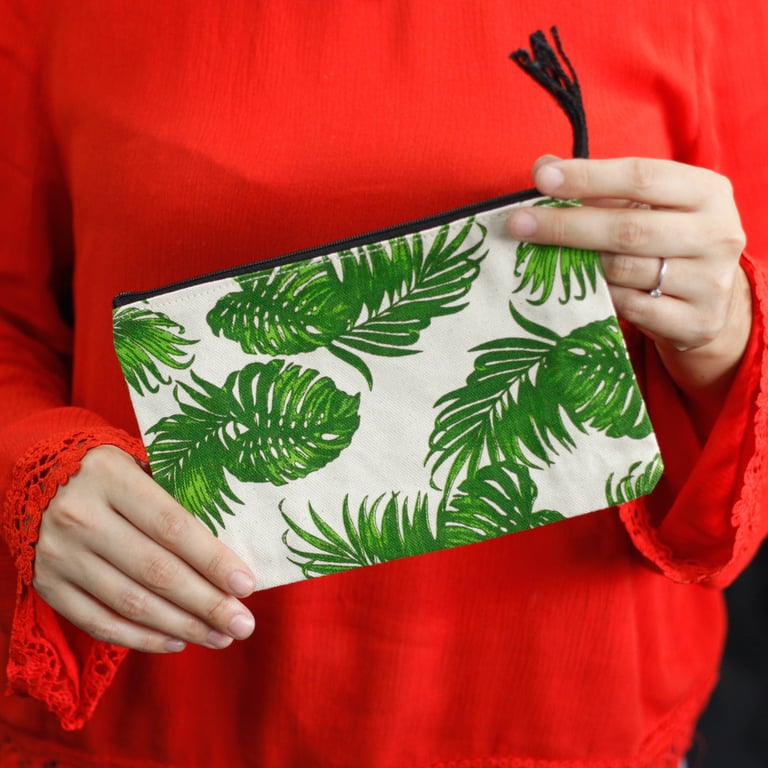 Classic Zip Pouch - Travel Cosmetic Bag & Makeup Organizer