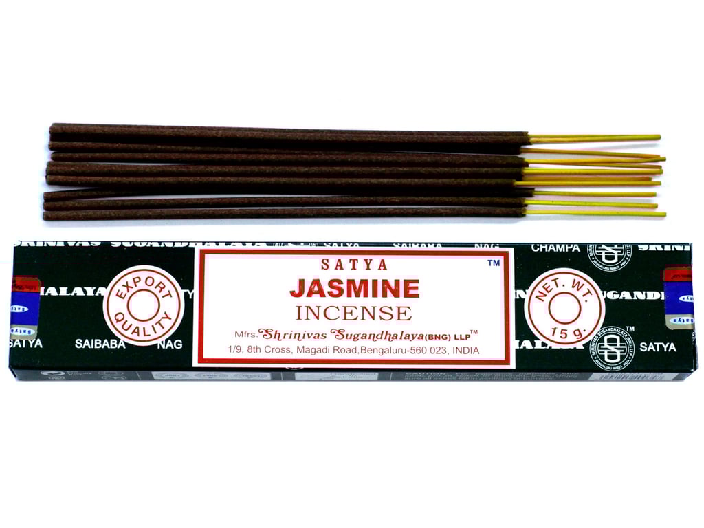 Satya Jasmine Incense 15gm - Fragrant Home Aromatic Sticks
