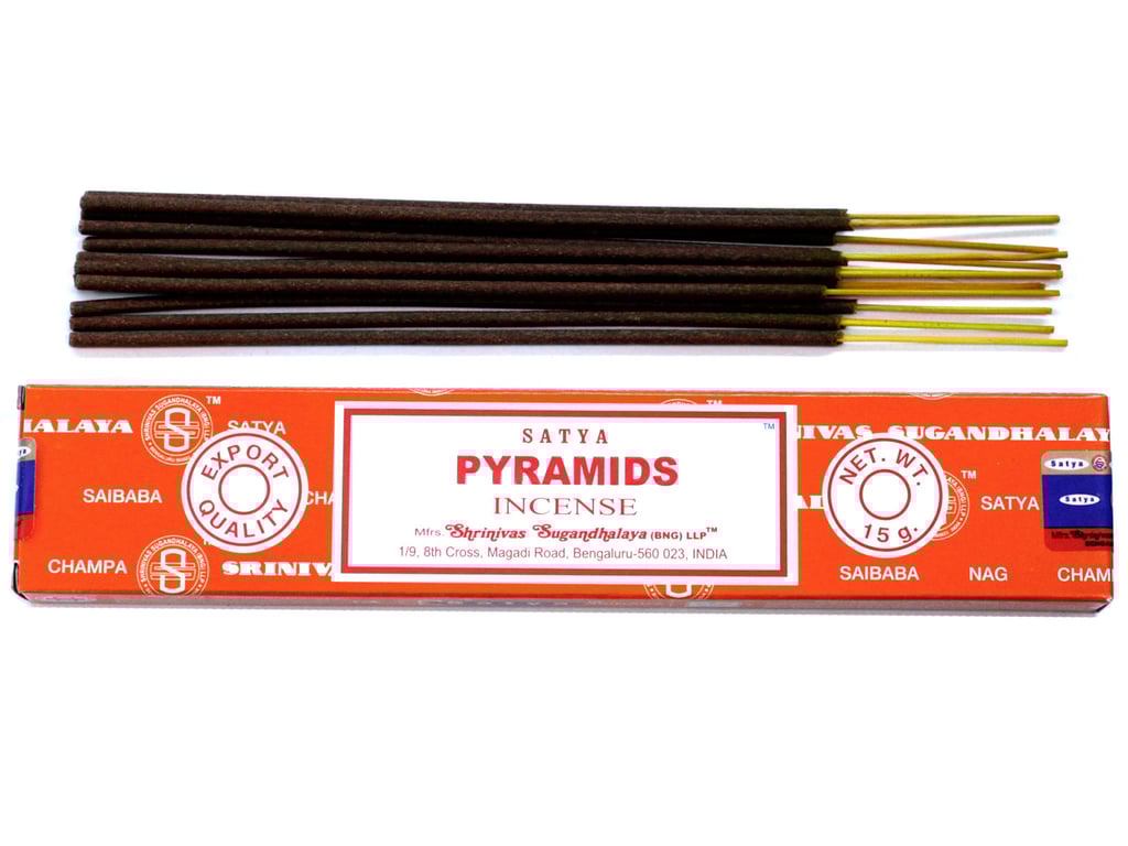 Satya 15gm Pyramid Natural Spiritual Incense Sticks