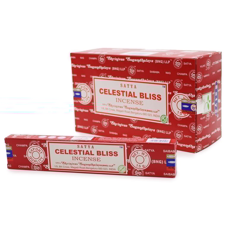 Satya Celestial Bliss Incense Sticks 15g - Spiritual Home Scents