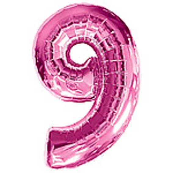 Big Number Pink Balloon - Large Party Decoration Home Decor