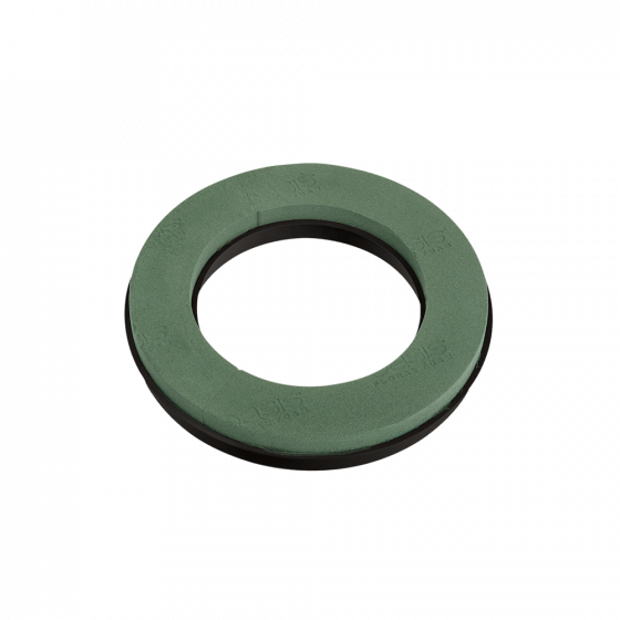 Naturebase 12 inch Biodegradable Floral Foam Ring (Pack of 2) - Eco Friendly Home Garden Decoration