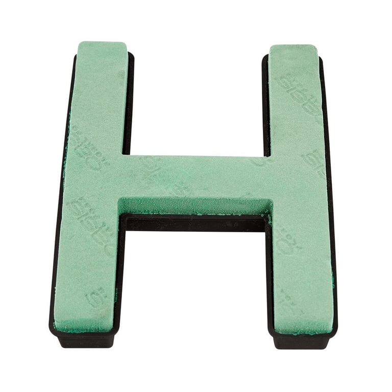 Oasis Letter H Naylorbase Frame - Modern Black Desk Accessory for Home Office Decor