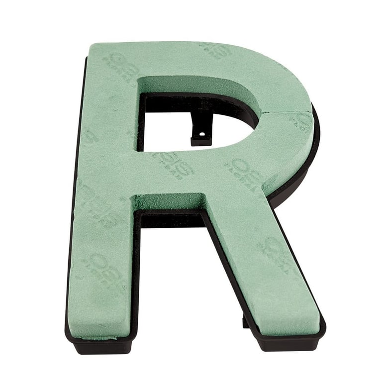 Oasis Letter R Naylorbase Black Wood Picture Frame Home Decor Wall Art