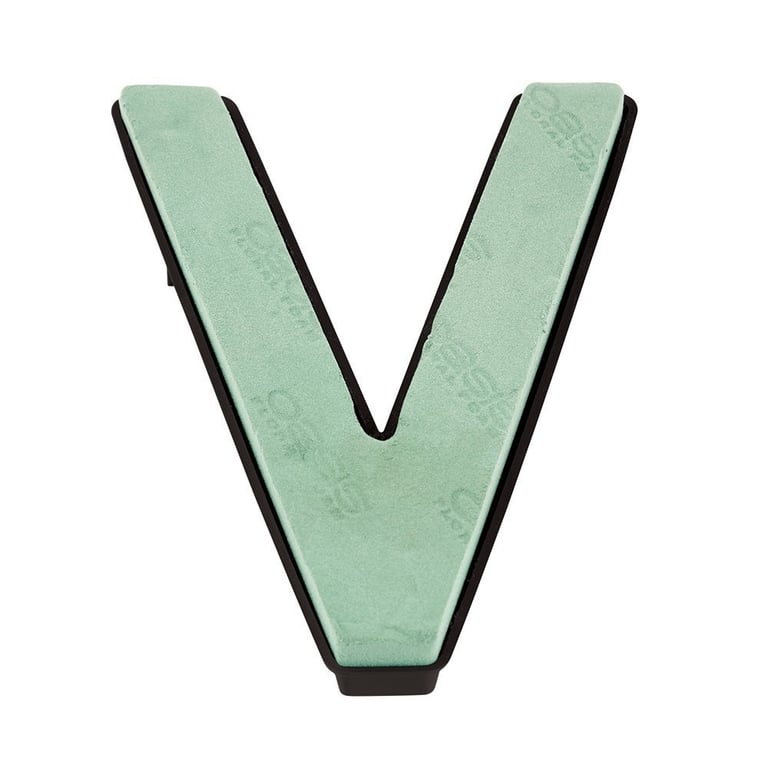 Oasis Letter V Naylorbase Frame - Black Base Wall Art Photo Frame Home Decor