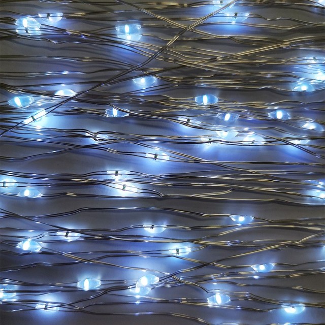 Cooper Wire Lights - Box of 120 for Home Lighting & Indoor Decorations