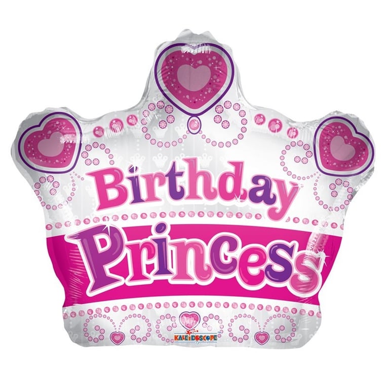 Birthday Princess Balloon - Enchanting Party Decoration for Children s Special Day