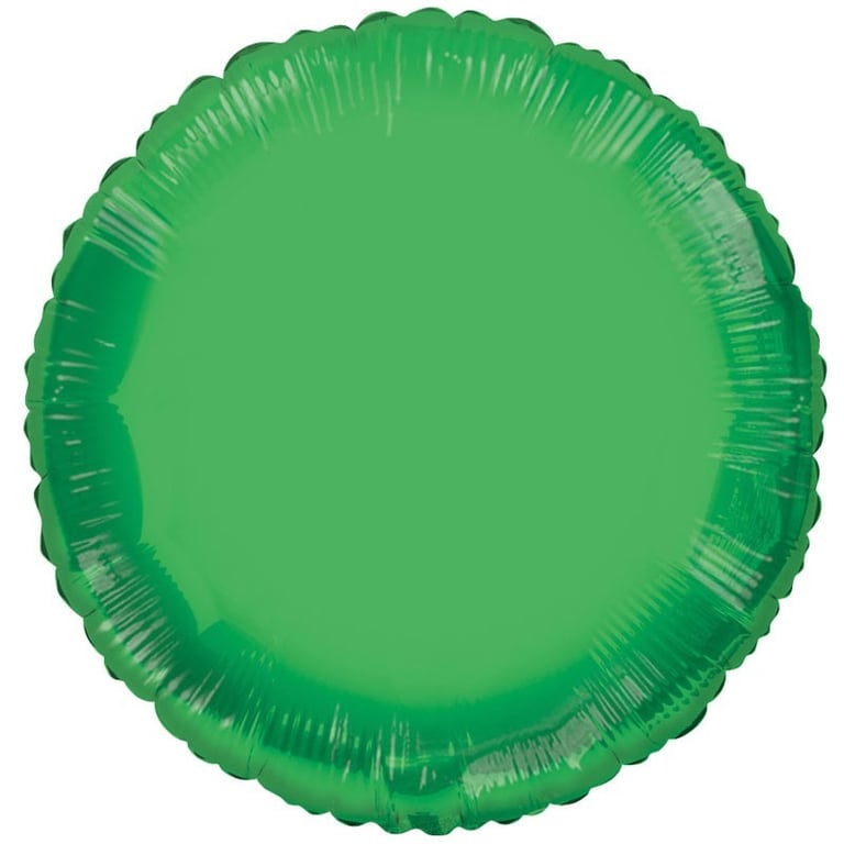 Green Circle Balloon - Perfect Home Decoration and Birthday Party Accessory for Kids