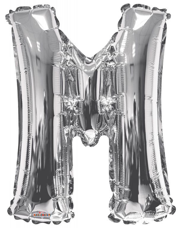 34 Silver Letter Balloon - Perfect Home & Garden Decoration for Parties and Events