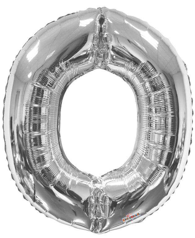 34 Silver Letter Balloon - Perfect Party Decoration and Home Decor