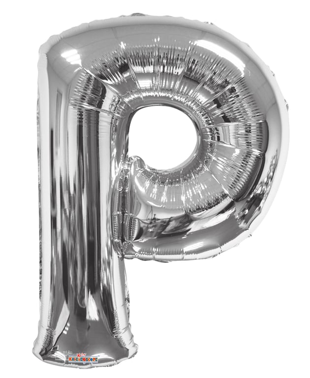 34 Silver Letter Balloon - Elegant Home Decor and Party Decoration Accessory