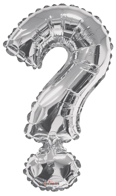 Silver Symbol Balloon - 34 Party Decorations for Home and Wedding Celebrations