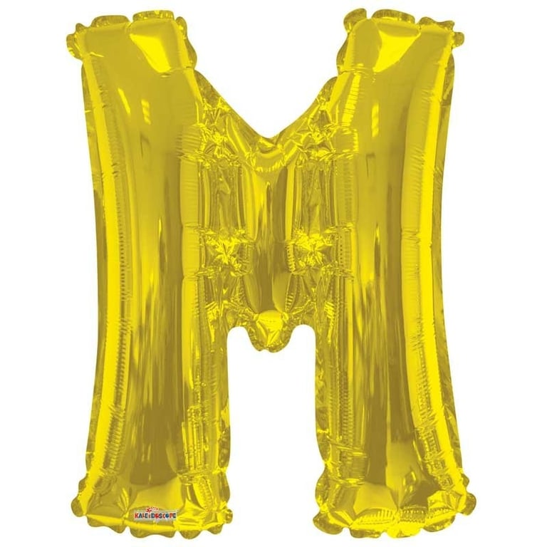 34 Gold Letter Balloon - Perfect Party Decoration and Home Decor Accents