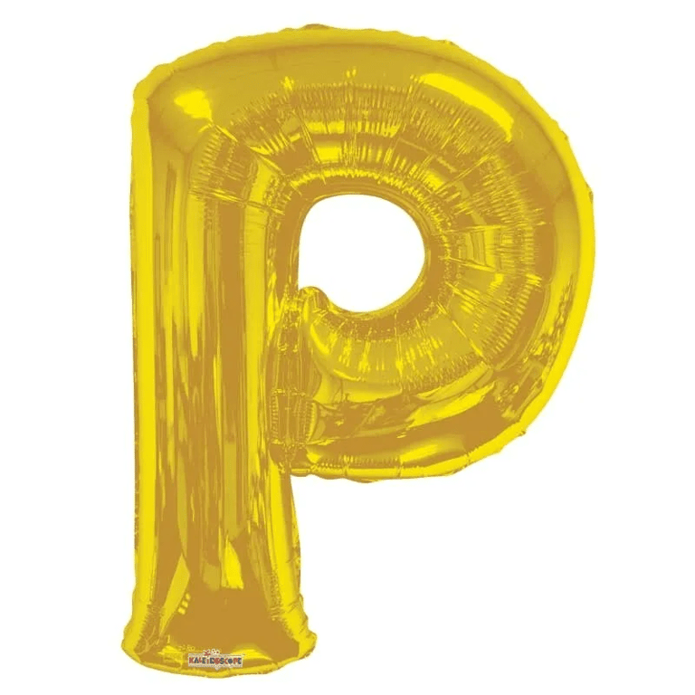 34 Gold Letter Balloon - Perfect Home Decoration or Party Decor