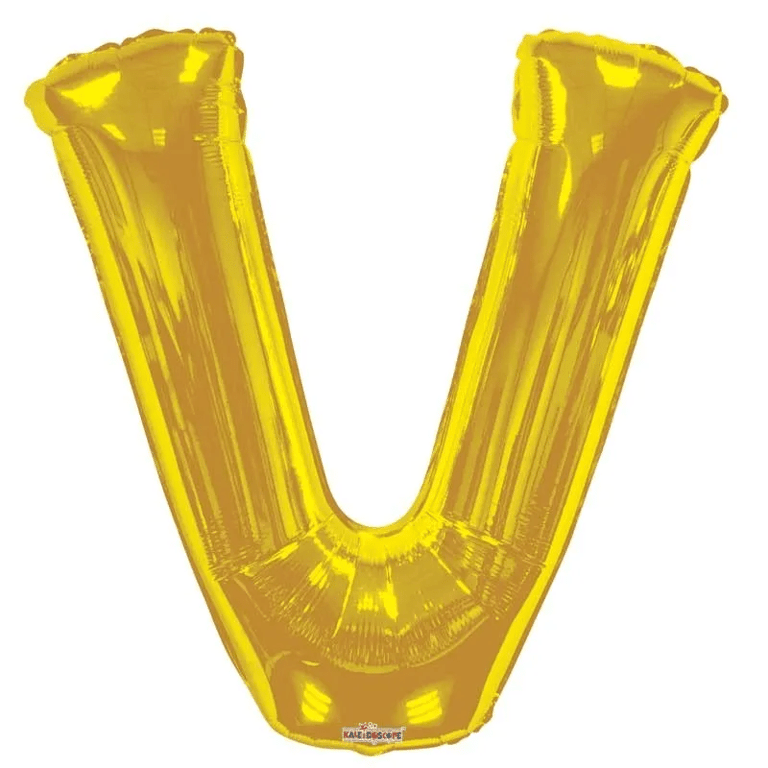 34 Gold Letter Balloon - Perfect Home Decor and Event Decoration