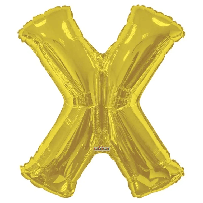 34 Gold Letter Balloon - Elegant Party Decoration for Home and Event Supplies