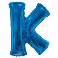34 K Blue Letter Balloon - Indoor Decorative Party Decoration