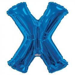 34 Blue Letter Balloon for Home and Party Decoration