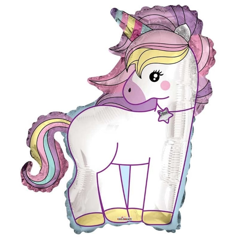 36 Unicorn Shaped Balloon - Perfect Party Decoration for Kids and Adults