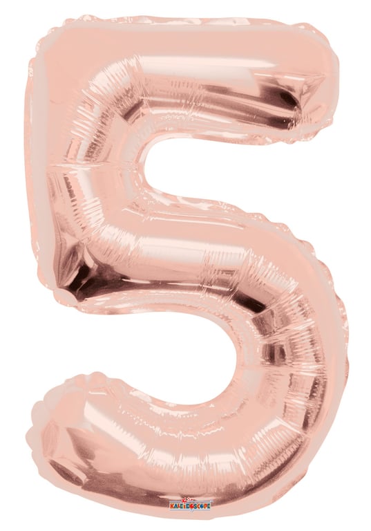 34 Rose Gold Number Balloon - Perfect Party Decorations for Home and Events