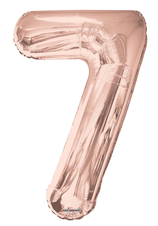 34 Rose Gold Number Balloon - Perfect Home Decoration and Party Accessory