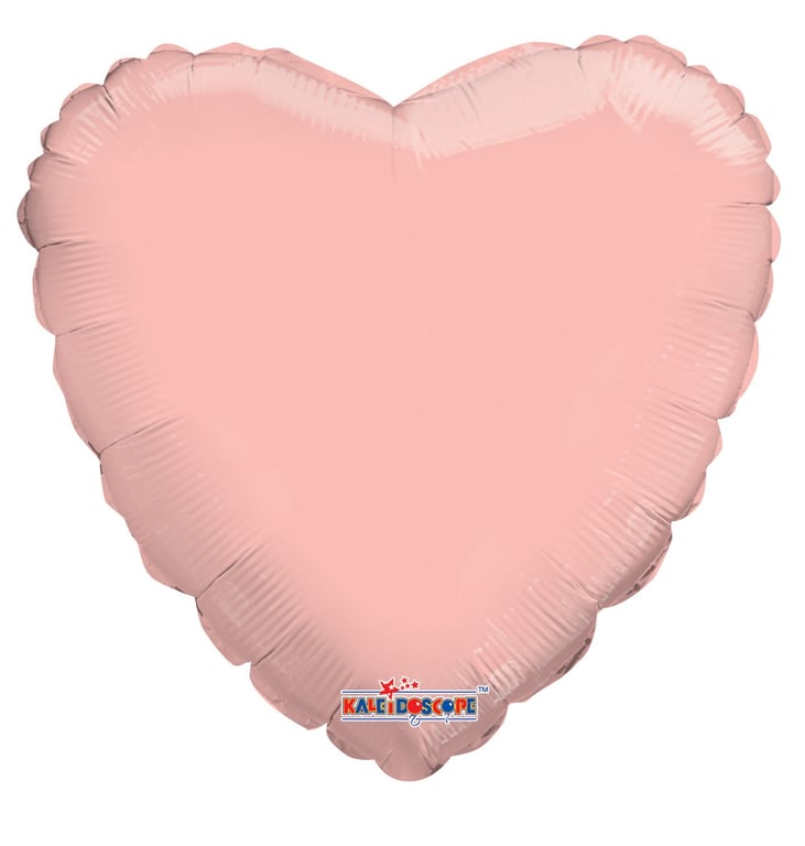 Rose Gold Heart Shaped Balloon - Elegant Party Decoration and Home Decor Item