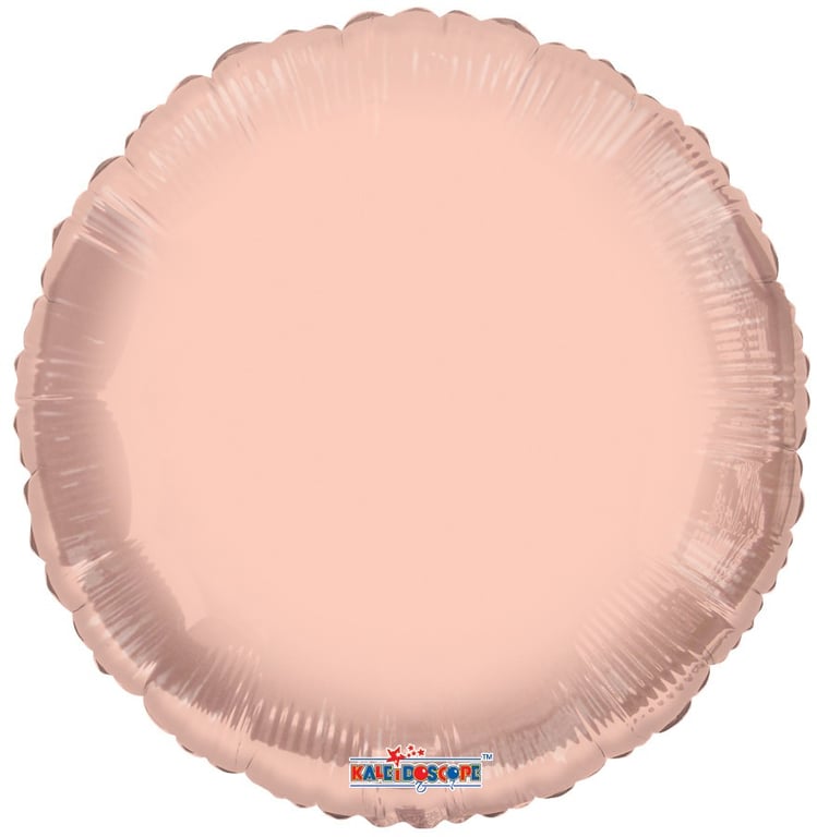 Rose Gold Circle Balloon - Elegant Home Decor and Party Decoration Ballon