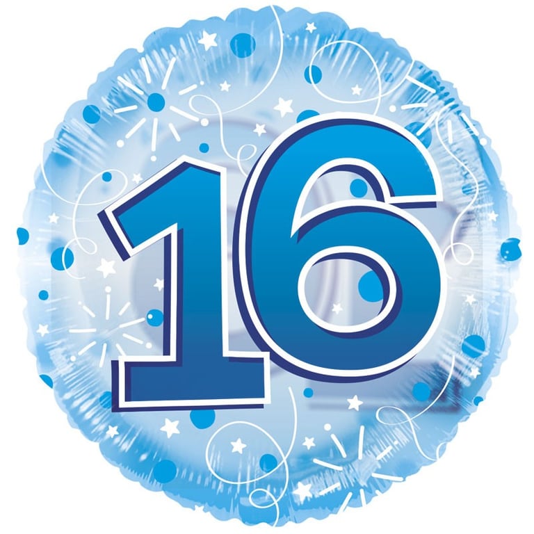 Clearview 16 Blue Balloon - Perfect Party Decoration for Home and Indoor Events