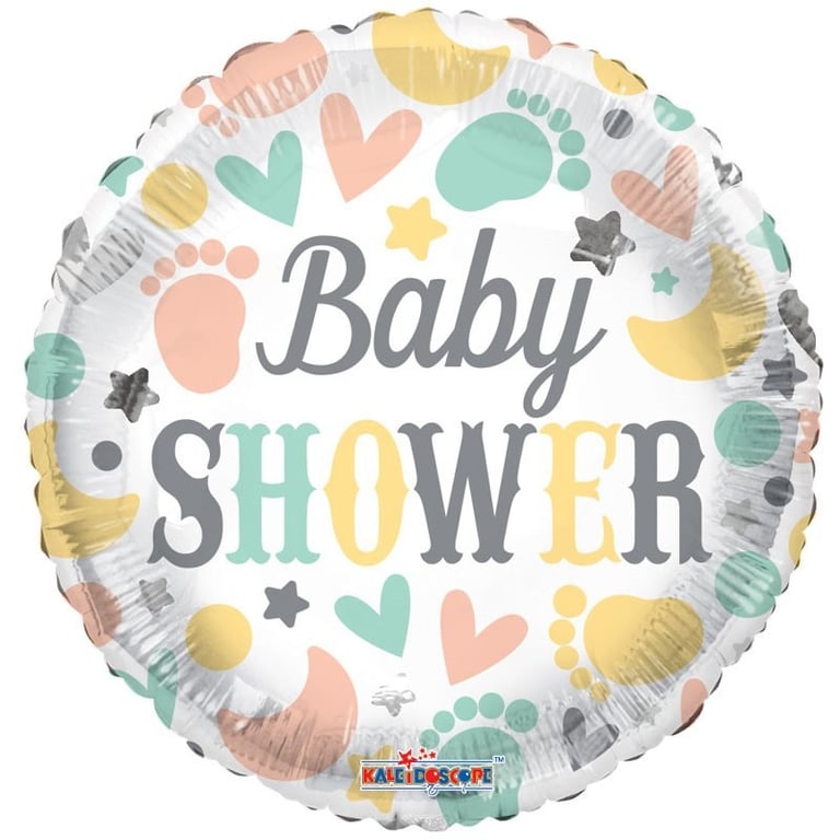 Neutral Baby Shower Balloon - Neutral Party Decoration for Baby Gender Reveal with Pink and Blue Options