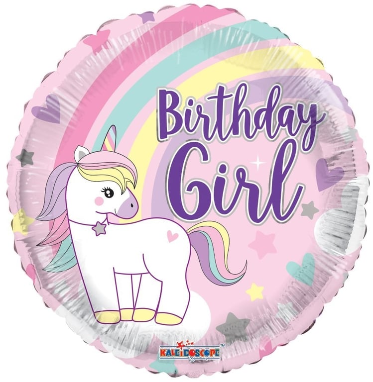 Eco Balloon - 18 Inch Unicorn Party Decoration